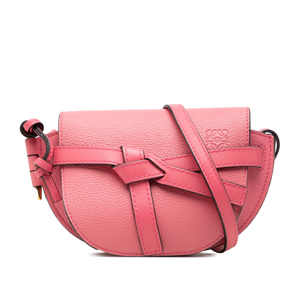Pre-Loved LOEWE Mini Leather Gate Crossbody
